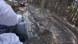 Hermione Potter Experiences Wild Shower Play After ATV Adventure