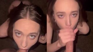 Brunette Jessalynxxx Unleashes Blowjobes While On Her Knees