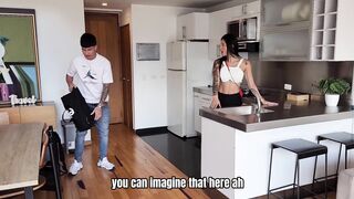Salome Gil Unleashes Doggy Style On The Balcony