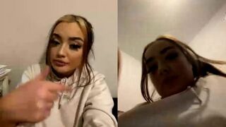CaseyJayxxx Electrifies Her Shaved Pussy Intensely