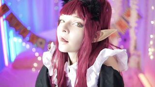 Lolidream Deepthroats Her Lover's Huge Throbbing Cock