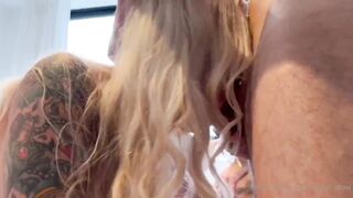 Lesbian Deliver Strap-On Pounding For Wild Foursome Fun