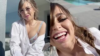 Riley Reid Delivers Deepthroat During Outdoor Audition