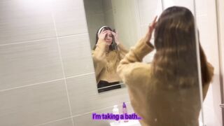 Blackyblack Unleashes An Deepthroat In The Bathroom