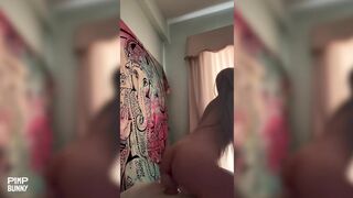 Blonde HoneyShade Fucks Her Dildo With Her Pussy