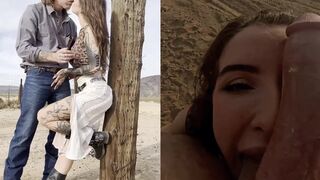 Eden Ivy Experiences Risky Outdoor Hookup