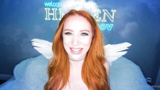 Madisonmorgan Gets Intense Clit Rubbing In Her Angel Outfit