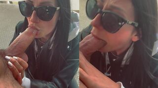 Juicy Alison Delivers Sloppy Quickie In Public
