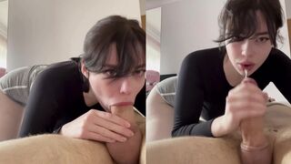 OkiChloeo Plays The Flute For Her British Man