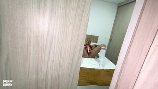 Andromeda Hot Receives Stepbro's Fuck with Her Vibrator