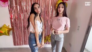 Natt Bega And Nikol Step Get Wet For Your Dildo