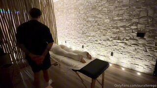 Rebecca McLeod Rocks A BWC Cumshot During Her Massage