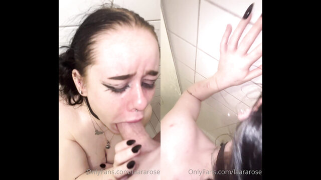 Lara Rose Fucks Her Big Ass In The Bathroom