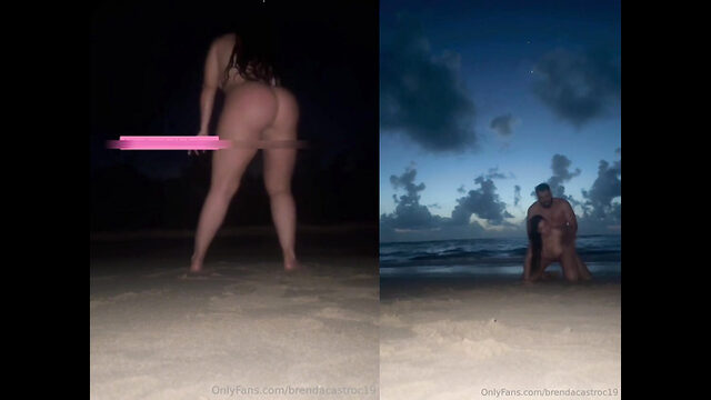 Brenda Castro Unleashes Fuck On The Beach