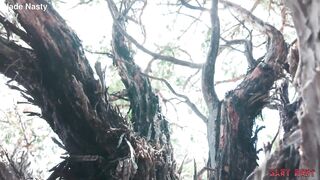 Eden Ivy Fucks Tied Up In The Woods