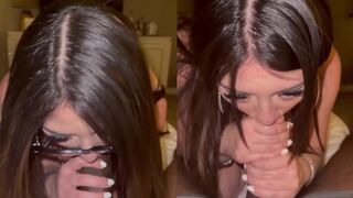 Bbyanni Delivers Sweet And Sloppy Sucks To Her BBC