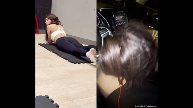This Latina Gets Emotional Kiss In Car After Workout