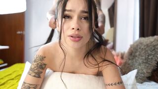 Kristel Evans Swallows Cum During An Deepthroat