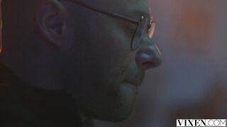 Violet Myers Takes Her Bodyguard's Huge Cock