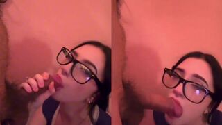 Spitreligion Performs Messy Oral Sex And Applies Face Makeup