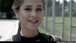 Little Caprice Performs An Intimate Fuck For Her Soccer Coach
