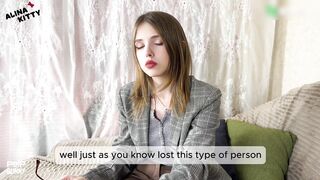 Kitty Alina Breaks Down In Cum After Trying A New Therapy Method